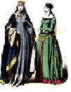 Two medieval ladies